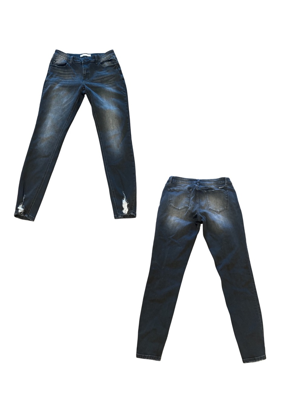 KanCan x Maurices $70 Distressed Skinny Mid Rise Jeans Sz 30/10